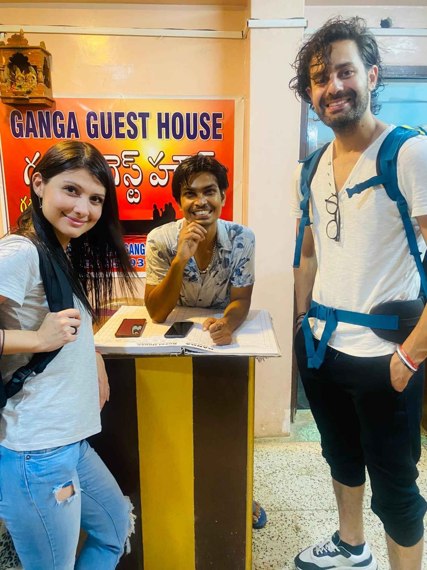 Ganga Guest House Варанаси Экстерьер фото